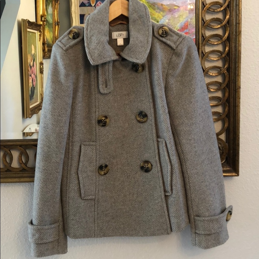 Pea coat- hip length